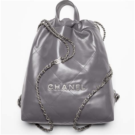 silver chanel backpack|aliexpress chanel backpack.